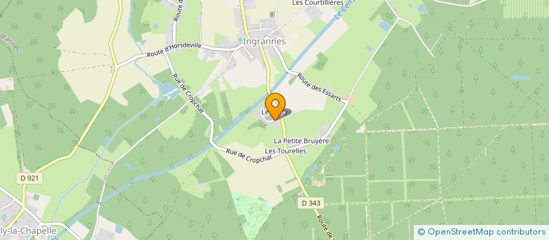 localisation de l'entreprise MADAME LEA MARIOT à INGRANNES