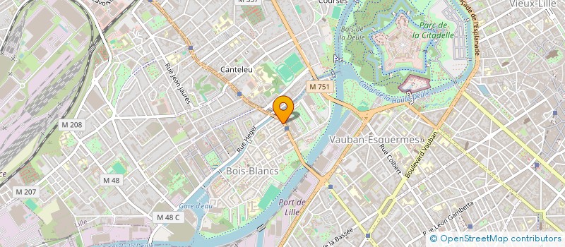 localisation de l'entreprise MADAME LEA MARQUES  LILLE