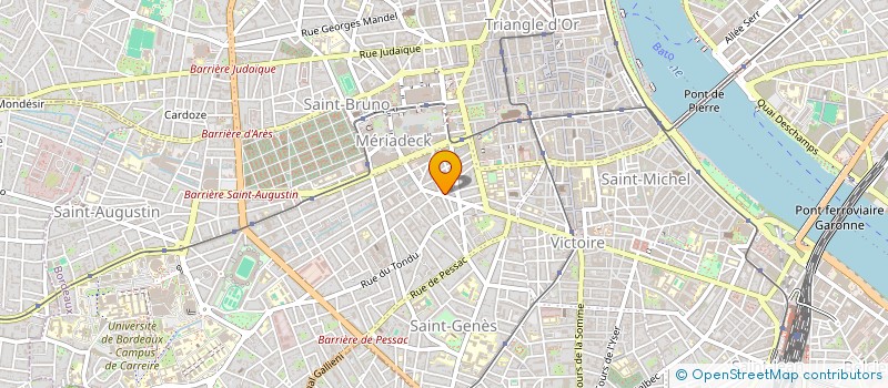 localisation de l'entreprise MADAME LEA MARTEL à BORDEAUX