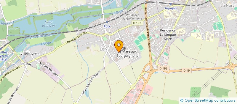 localisation de l'entreprise MADAME LEA MARTINEZ à EGLY