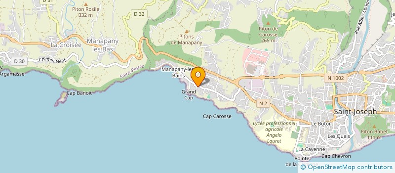 localisation de l'entreprise MADAME LEA MATHILDE FOLIO  SAINT-JOSEPH