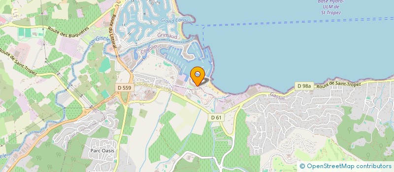 localisation de l'entreprise MADAME LEA MAUBERT  COGOLIN