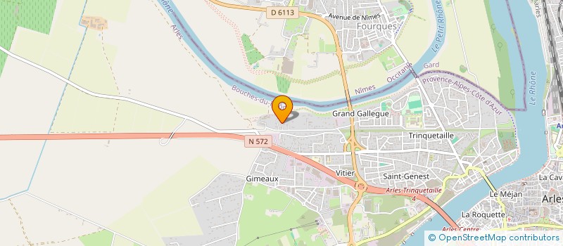 localisation de l'entreprise MADAME LEA MEGHERBI  ARLES