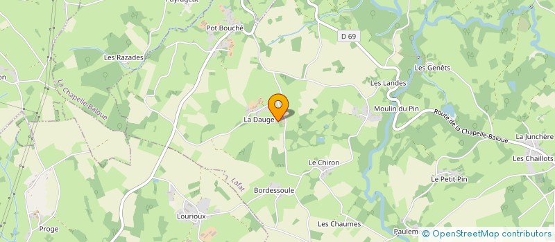 localisation de l'entreprise MADAME LEA MEIGNIEN  LAFAT