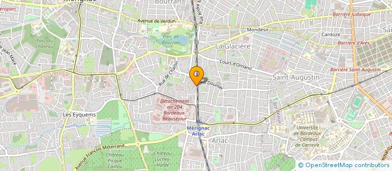 localisation de l'entreprise MADAME LEA MEKANN BOUV-HEZ  TALENCE