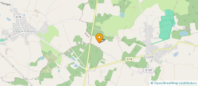 localisation de l'entreprise MADAME LEA MENUT  ECUILLE