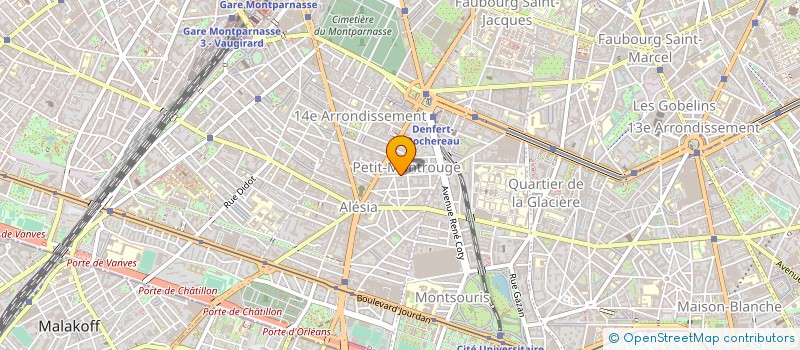 localisation de l'entreprise MADAME LEA MENVIELLE  PARIS