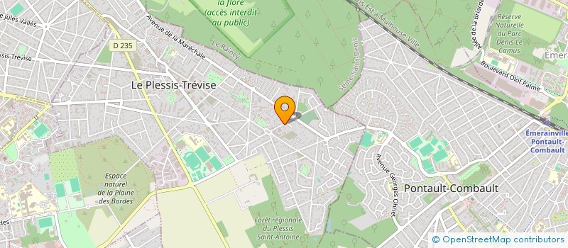localisation de l'entreprise MADAME LEA MERIL PESTEL à LE PLESSIS-TREVISE