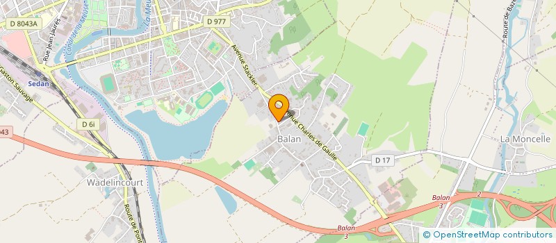 localisation de l'entreprise MADAME LEA MEUNIER  BALAN