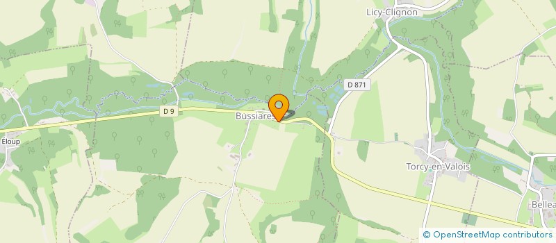 localisation de l'entreprise MADAME LEA MEUNIER  BUSSIARES