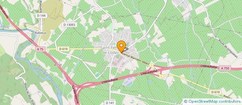 localisation de l'entreprise MADAME LEA MEYNAUD  SAINT-FELIX-DE-LODEZ