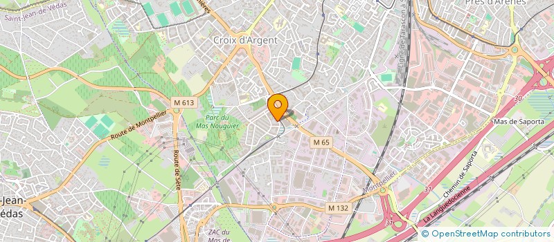 localisation de l'entreprise MADAME LEA MICHEL à MONTPELLIER