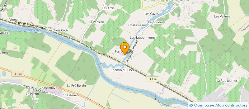 localisation de l'entreprise MADAME LEA MICIELSKI  MONTHOU-SUR-CHER