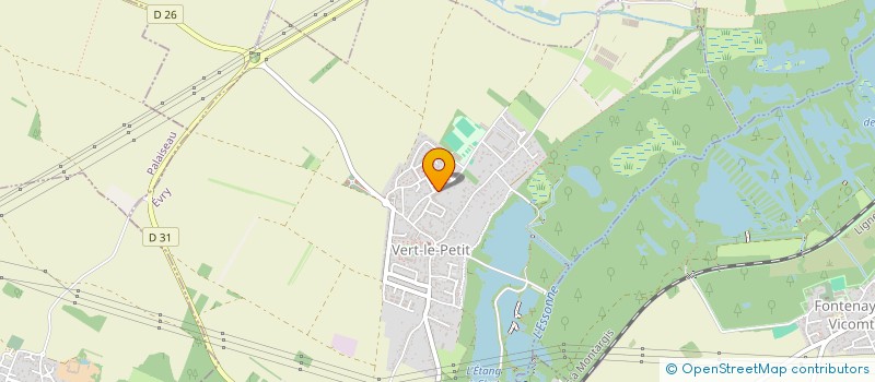 localisation de l'entreprise MADAME LEA MICKELSEN  VERT-LE-PETIT