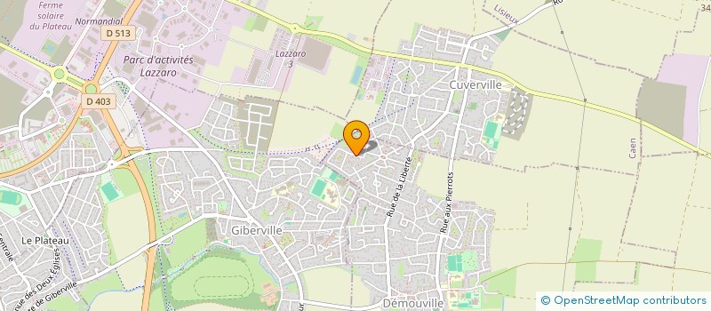 localisation de l'entreprise MADAME LEA MIET  DEMOUVILLE