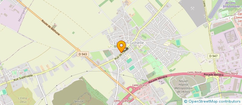 localisation de l'entreprise MADAME LEA MILLEQUANT  LOOS-EN-GOHELLE