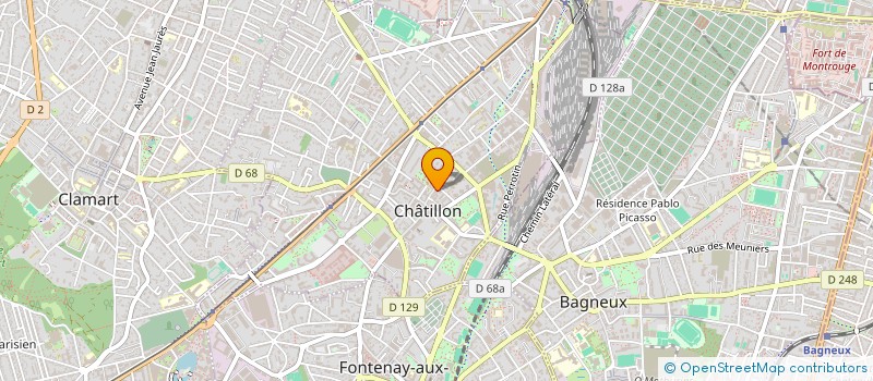 localisation de l'entreprise MADAME LEA MINAKIAN  CHATILLON