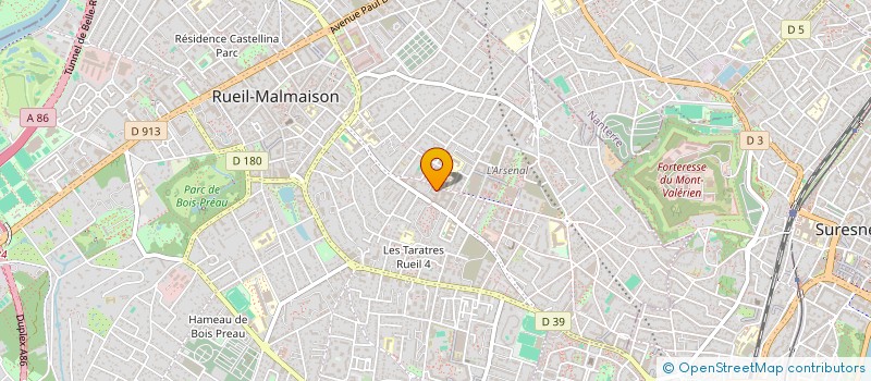 localisation de l'entreprise MADAME LEA MOISSANNE  RUEIL-MALMAISON