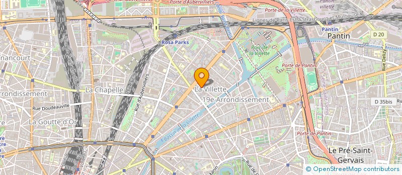 localisation de l'entreprise MADAME LEA MOITEL  PARIS