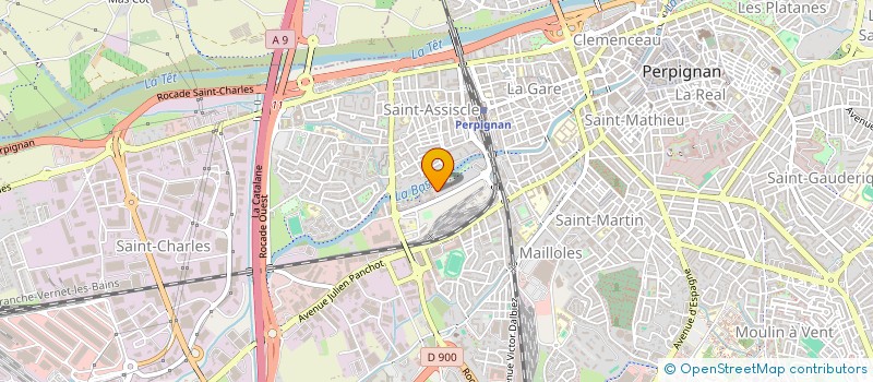 localisation de l'entreprise MADAME LEA MORDANT  SALEILLES