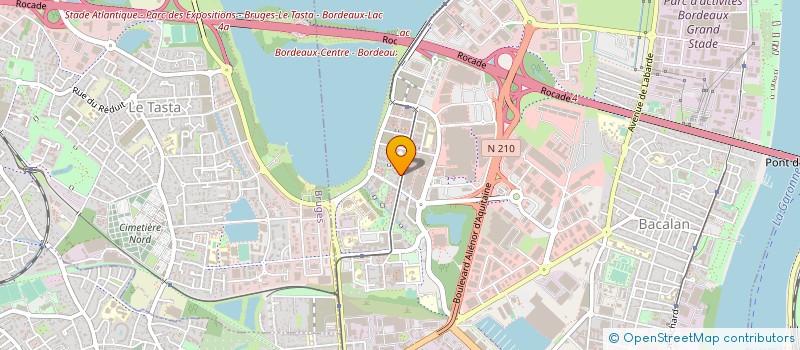 localisation de l'entreprise MADAME LEA MOREAU  BORDEAUX