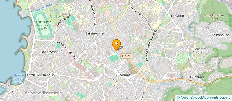 localisation de l'entreprise MADAME LEA MORENO-MORENO  MARSEILLE