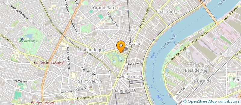 localisation de l'entreprise MADAME LEA MORLAND  BORDEAUX