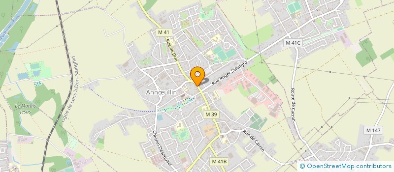 localisation de l'entreprise MADAME LEA MOROSINI à ANNŒULLIN