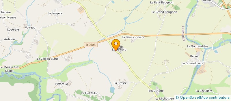 localisation de l'entreprise MADAME LEA MOUCHARD à LE BOUPERE