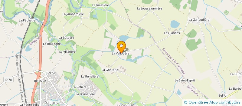 localisation de l'entreprise MADAME LEA MOULINEAU à BELLEVIGNY