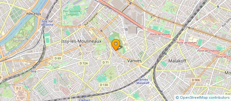 localisation de l'entreprise MADAME LEA MOUSSION  VANVES