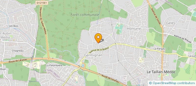 localisation de l'entreprise MADAME LEA MOUTHON  BORDEAUX