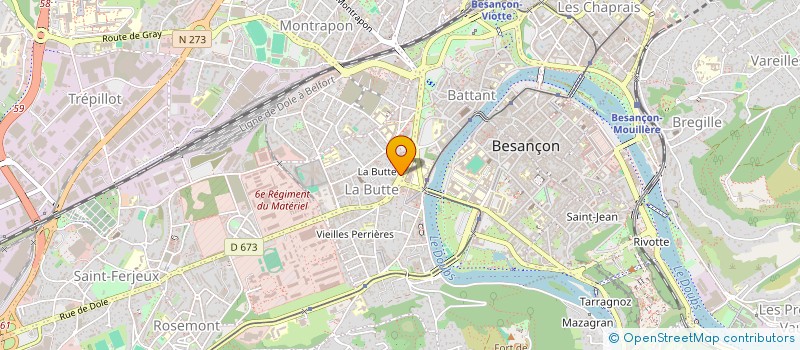 localisation de l'entreprise MADAME LEA MURTIN à BESANCON