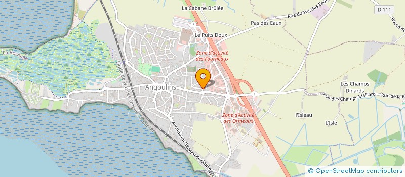 localisation de l'entreprise MADAME LEA NAPPEE  ANGOULINS