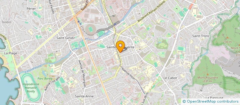 localisation de l'entreprise MADAME LEA NARCISSE  MARSEILLE