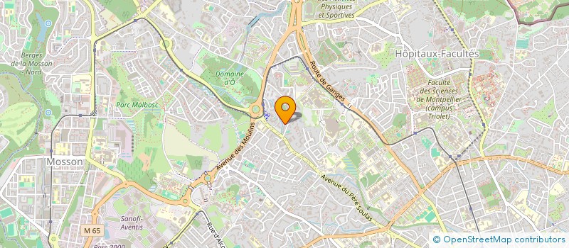 localisation de l'entreprise MADAME LEA NAVARRO à MONTPELLIER