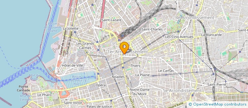 localisation de l'entreprise MADAME LEA NEWINGER  MARSEILLE