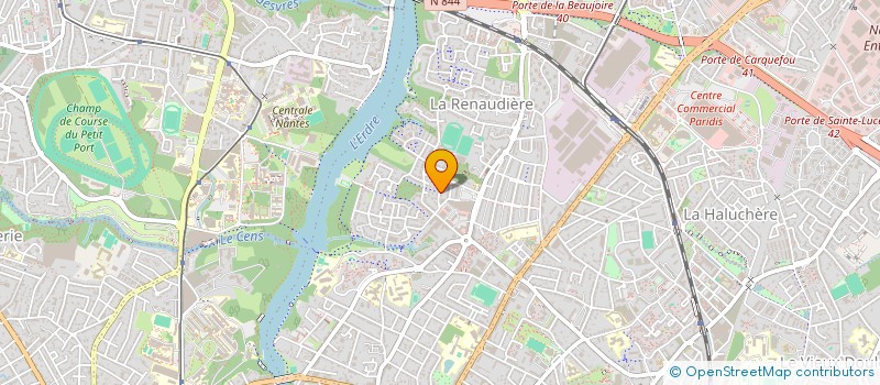 localisation de l'entreprise MADAME LEA NGANDJIME DE MEYA  NANTES