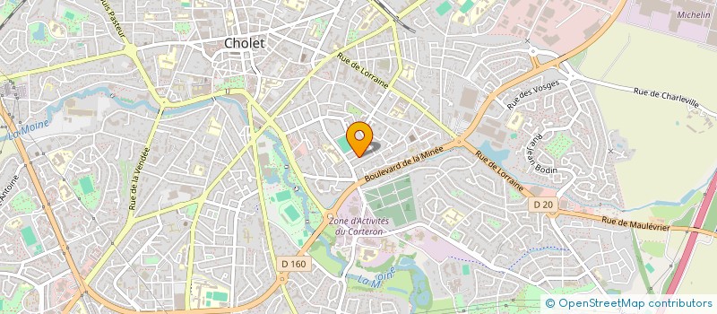 localisation de l'entreprise MADAME LEA OBLIGIS à CHOLET