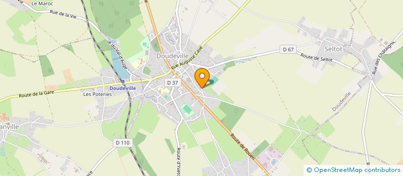 localisation de l'entreprise MADAME LEA ODIEVRE  DOUDEVILLE