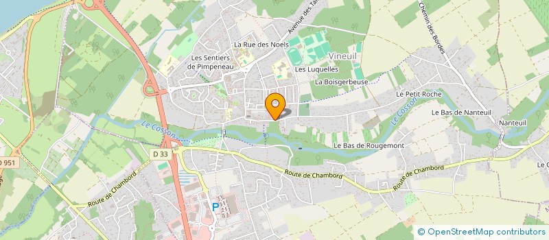 localisation de l'entreprise MADAME LEA OLIVIER à VINEUIL
