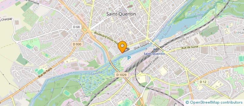 localisation de l'entreprise MADAME LEA PAGELS à SAINT-QUENTIN