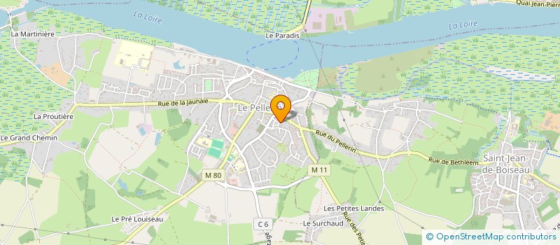 localisation de l'entreprise MADAME LEA PAGLIERO  SAINT-PHILBERT-DE-GRAND-LIEU