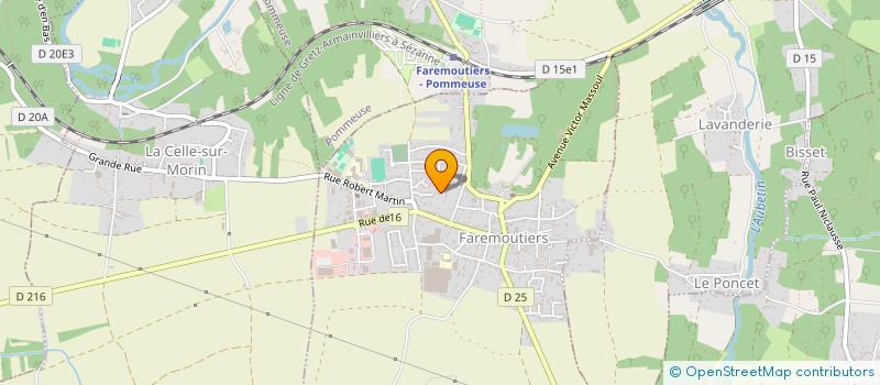 localisation de l'entreprise MADAME LEA PARAIN  FAREMOUTIERS