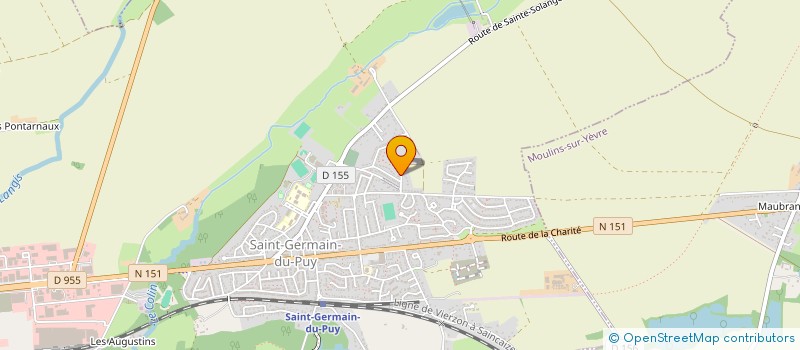 localisation de l'entreprise MADAME LEA PARARD  SAINT-GERMAIN-DU-PUY