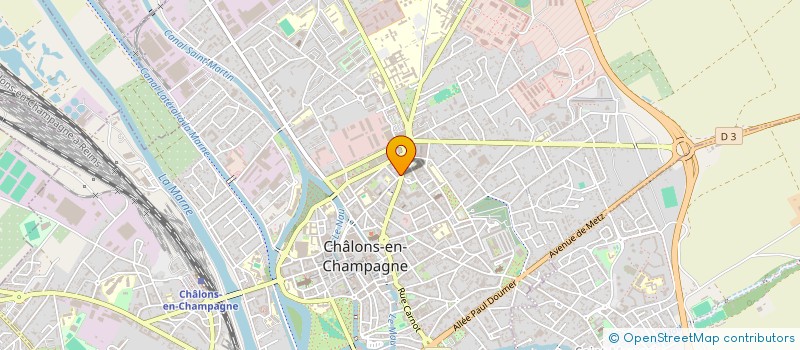 localisation de l'entreprise MADAME LEA PARTAUD  CHALONS-EN-CHAMPAGNE