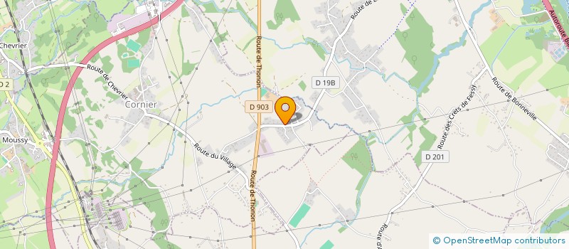 localisation de l'entreprise MADAME LEA PATIN  CORNIER