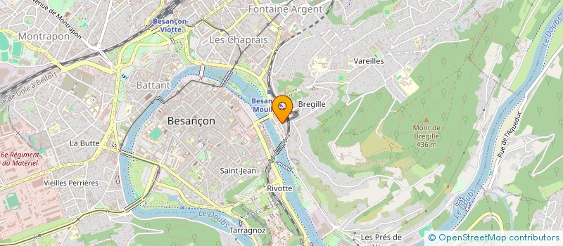 localisation de l'entreprise MADAME LEA PAYAGE  BESANCON