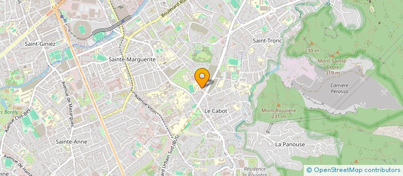 localisation de l'entreprise MADAME LEA PELLEGRINI à MARSEILLE 9