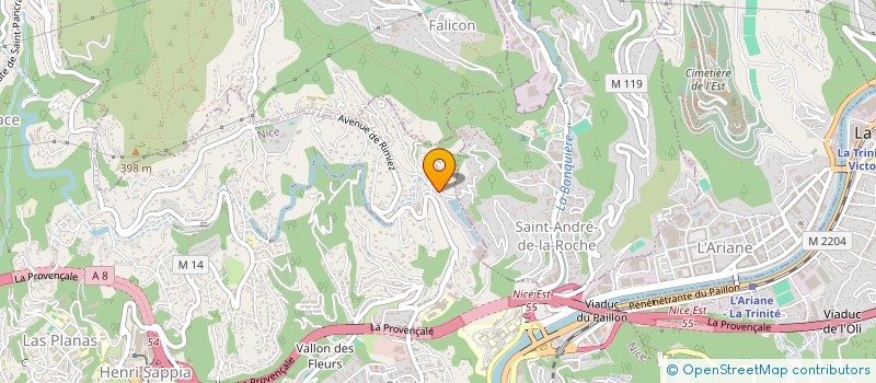 localisation de l'entreprise MADAME LEA PELO  NICE